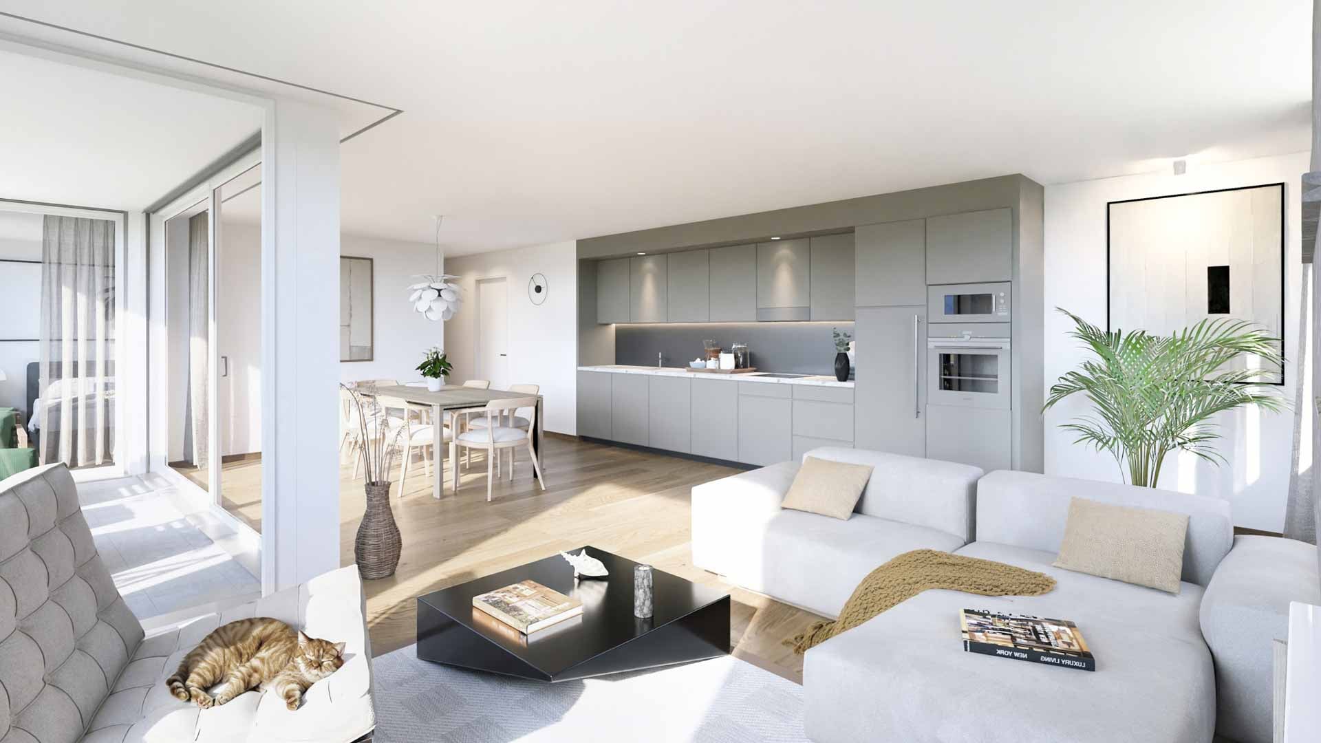 Appartement 4.5 pièces à vendre à Siviriez