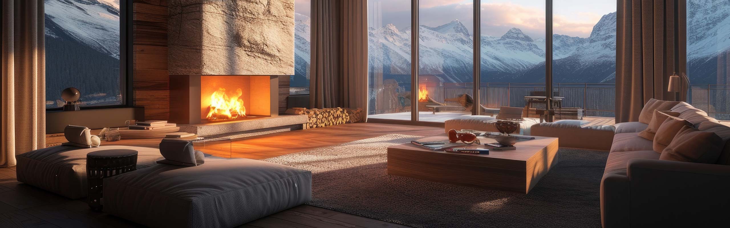 Décoration de montagne : le style cosy-chic