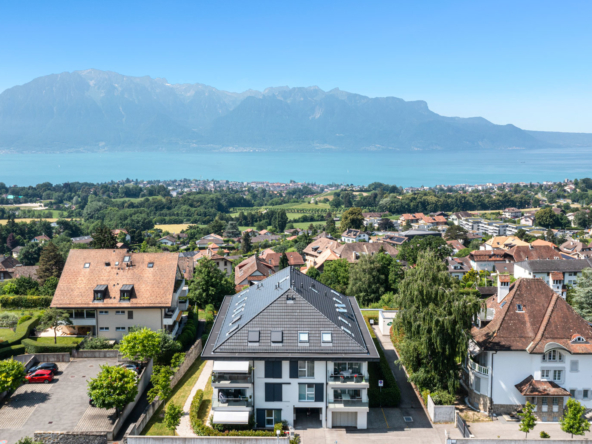Panorama sur St-Légier et le Léman