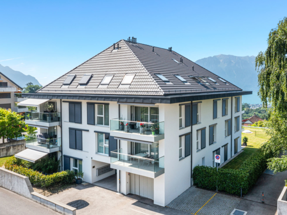 Façade moderne à St-Légier