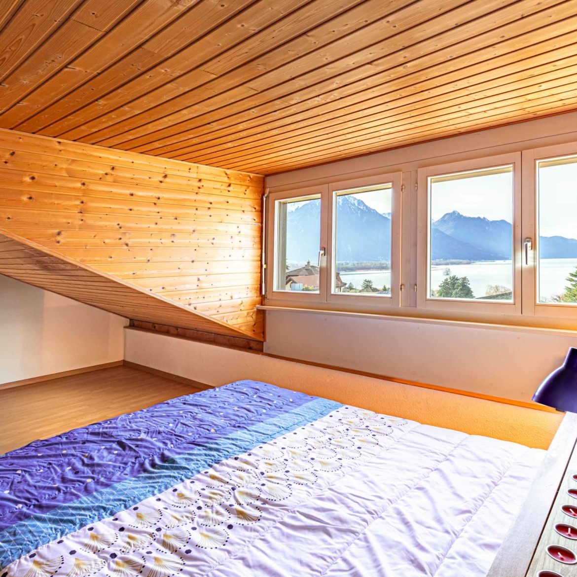 Suite parentale avec vue panoramique sur le lac