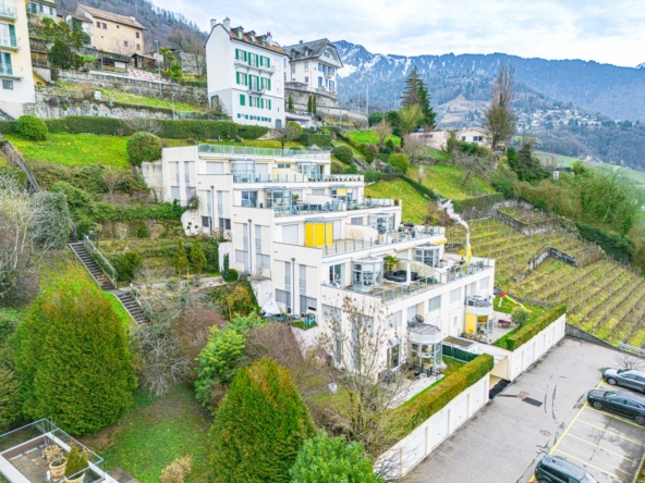 Un appartement en attique avec vue panoramique