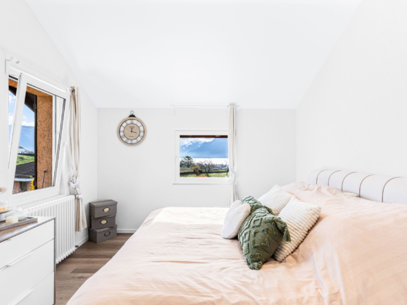 Chambre parentale à St-Légier