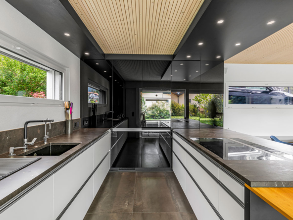 Une cuisine design à Vevey