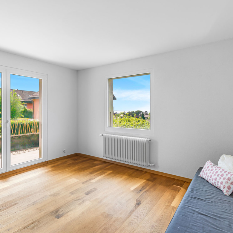 Chambre à Vevey avec accès à la terrasse