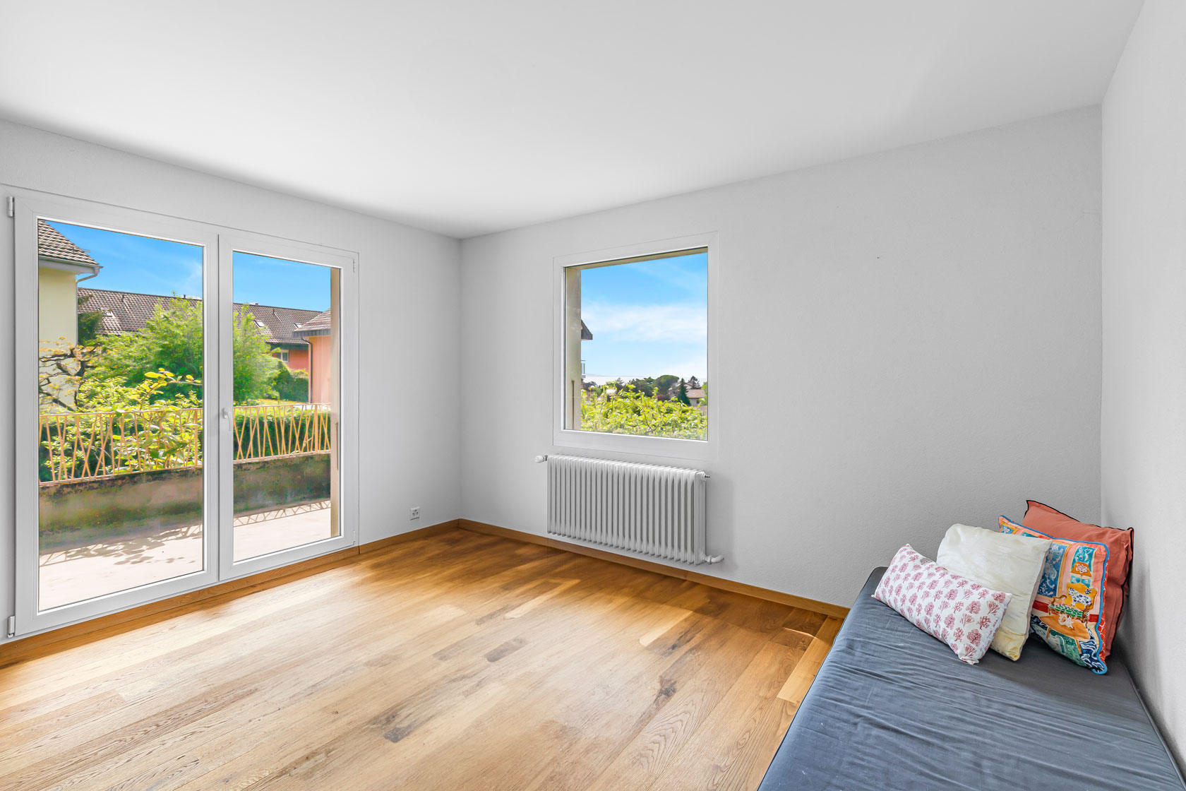 Chambre à Vevey avec accès à la terrasse
