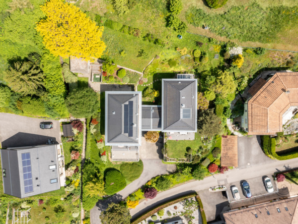 Vue aérienne de propriété à Blonay