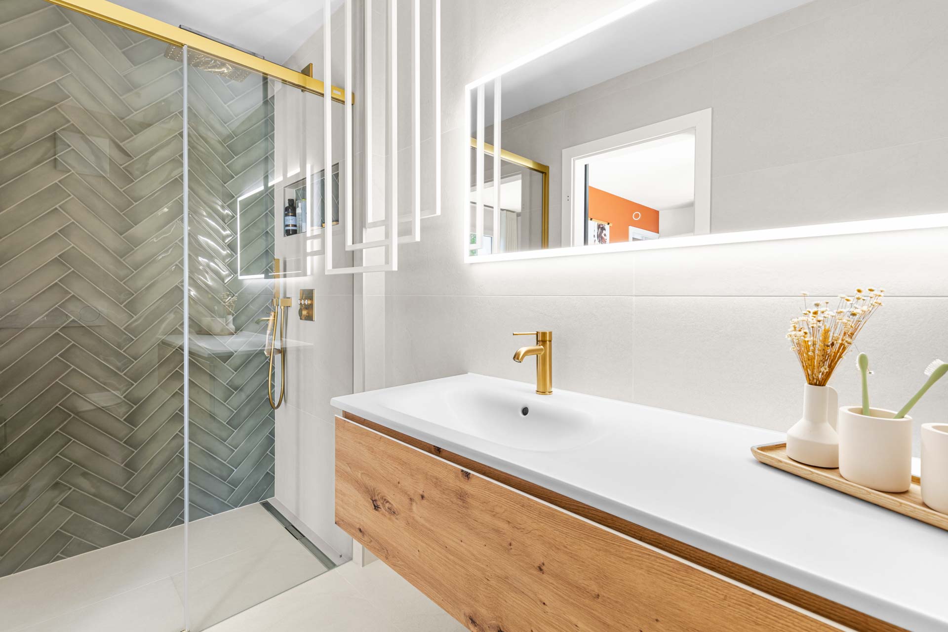 Salle de douche salle de douche appartement Gollion